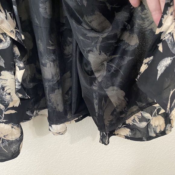 ASTR The Label Dress Womens Large Wrap Floral ADR94244 - Picture 4 of 8